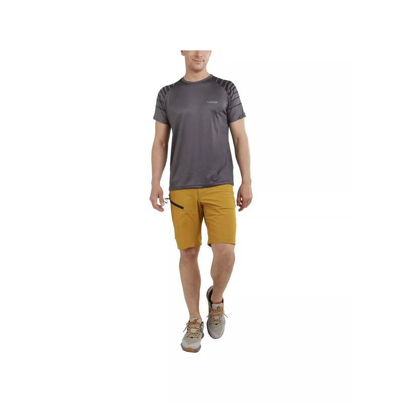 Pantaloni scurti pentru drumetii Roger Trekking Short - maro barbati