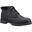 Mens Banbury Leather Ankle Boots (Black)
