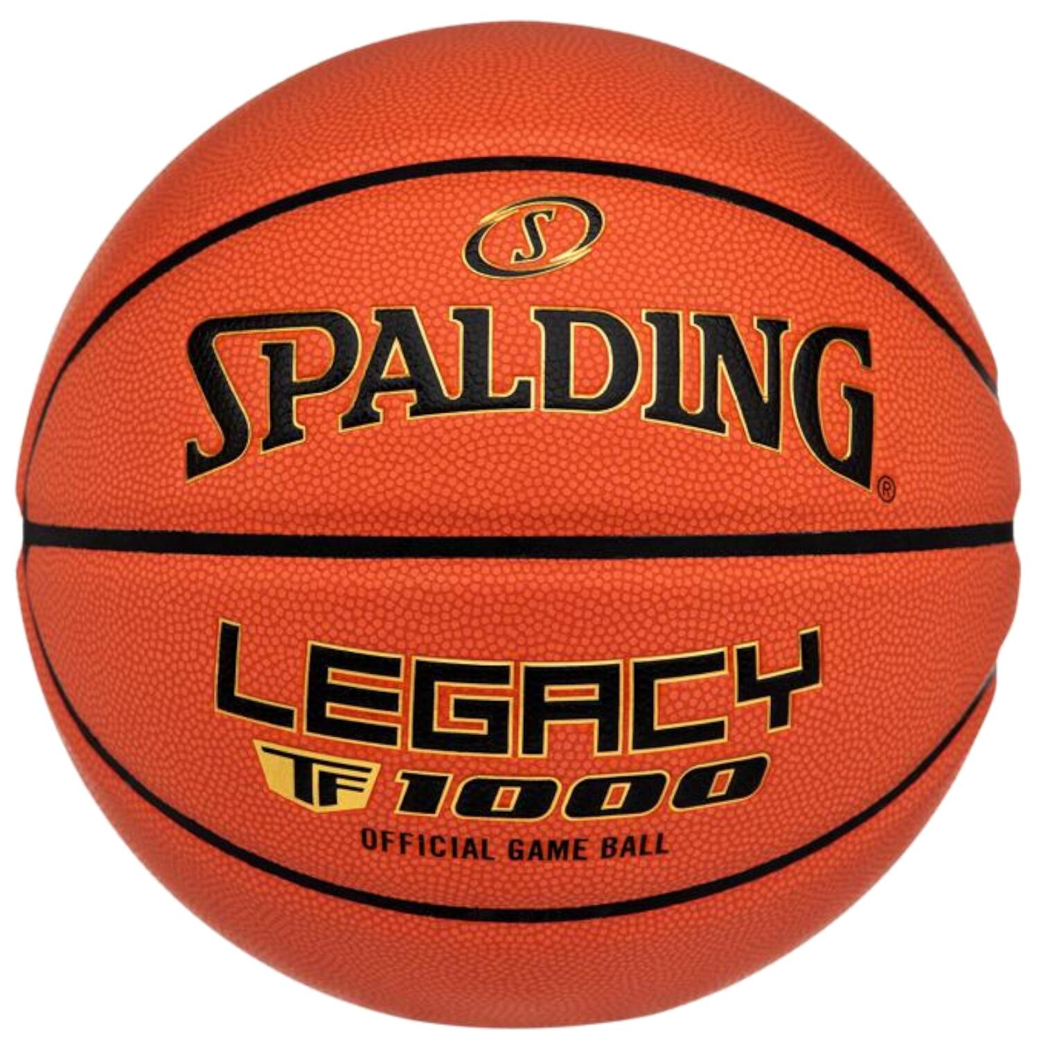 Spalding - Ballon De Basket Tf-1000 Legacy Logo Fiba Ball - Ballon De Basket - Orange - 6 - Decathlon