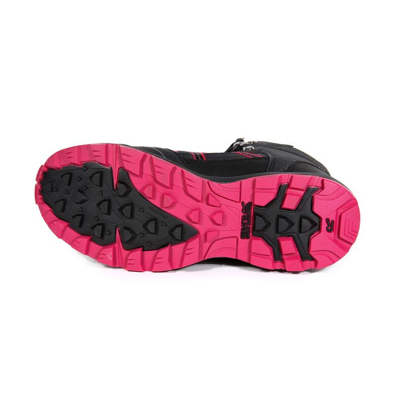 Lady Samaris II Dames Hiking Wandelschoenen - Zwart / roze