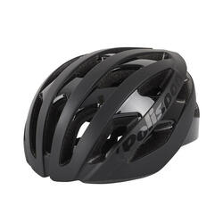 LIGHT PRO Casque Vélo Route & VTT Polyvalent Noir Mat/Noir Brillant