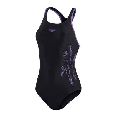 Costume intero da bagno da donna Speedo Hyperboom Placement Racerback