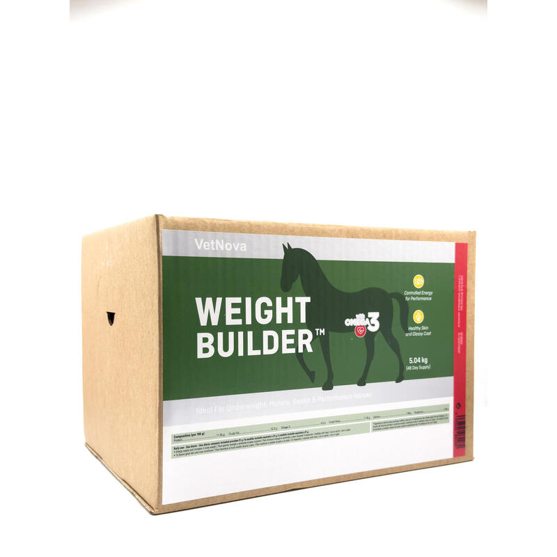 Suplemento de alto poder calórico WEIGHT BUILDER™ 5,04kg para caballos