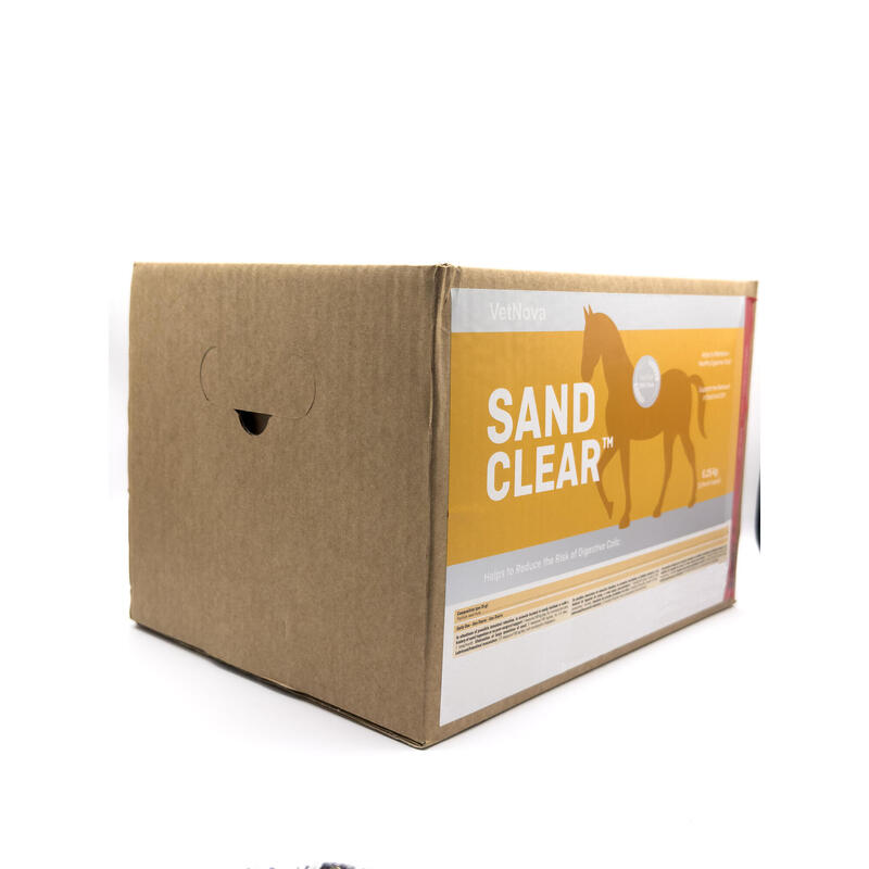 SANDCLEAR ™ 6,25kg, suplemento de Psyllium para eliminar a acumulação de areia.
