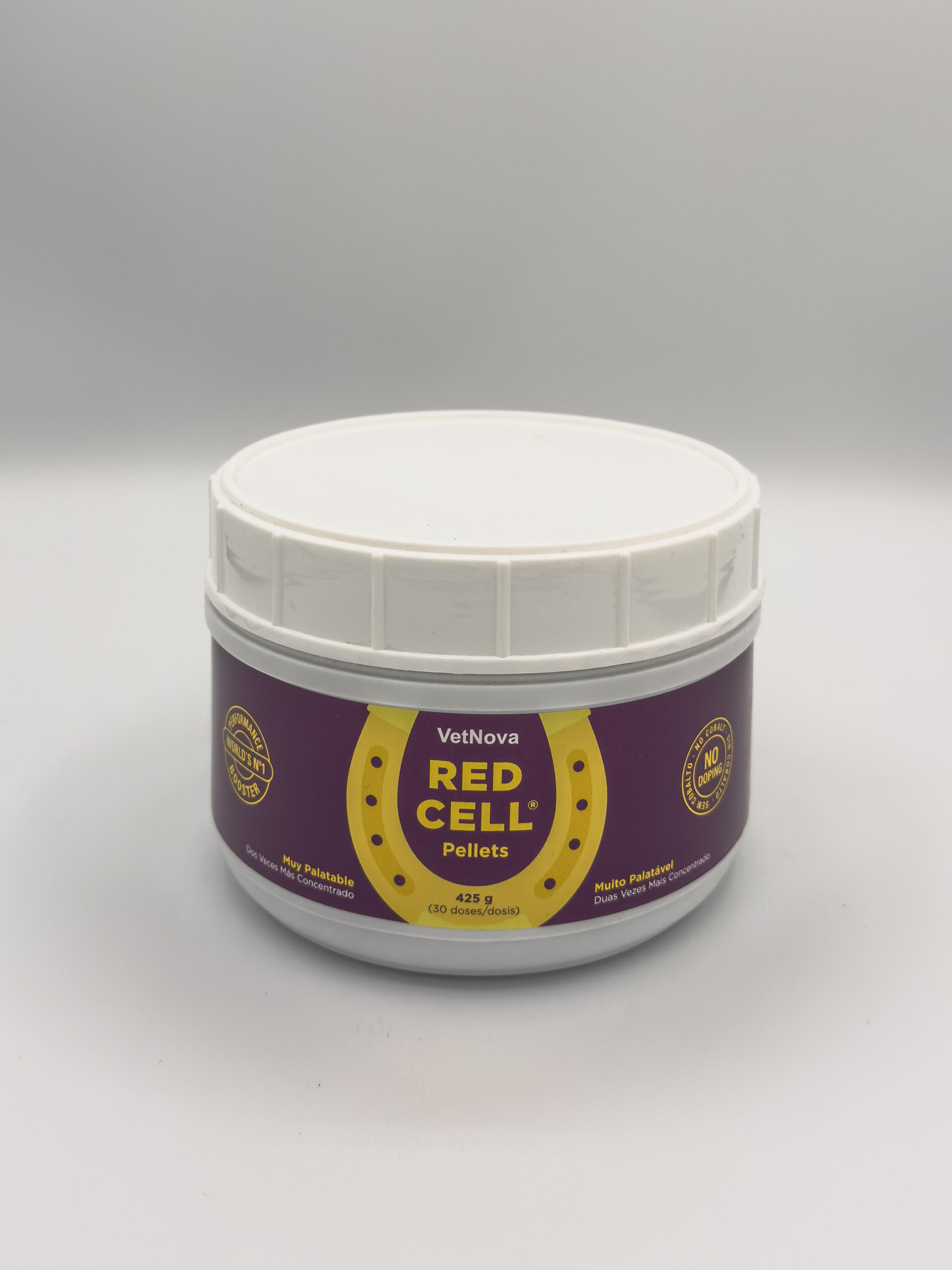 Suplemento multivitamínico de alto rendimiento RED CELL® Pellets 425g 3/4