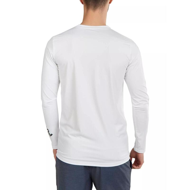 Langarm-Lycra Manado Long Rashguard Herren - weiß