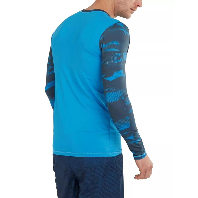 Langarm-Lycra Manado Long Rashguard Herren - blau