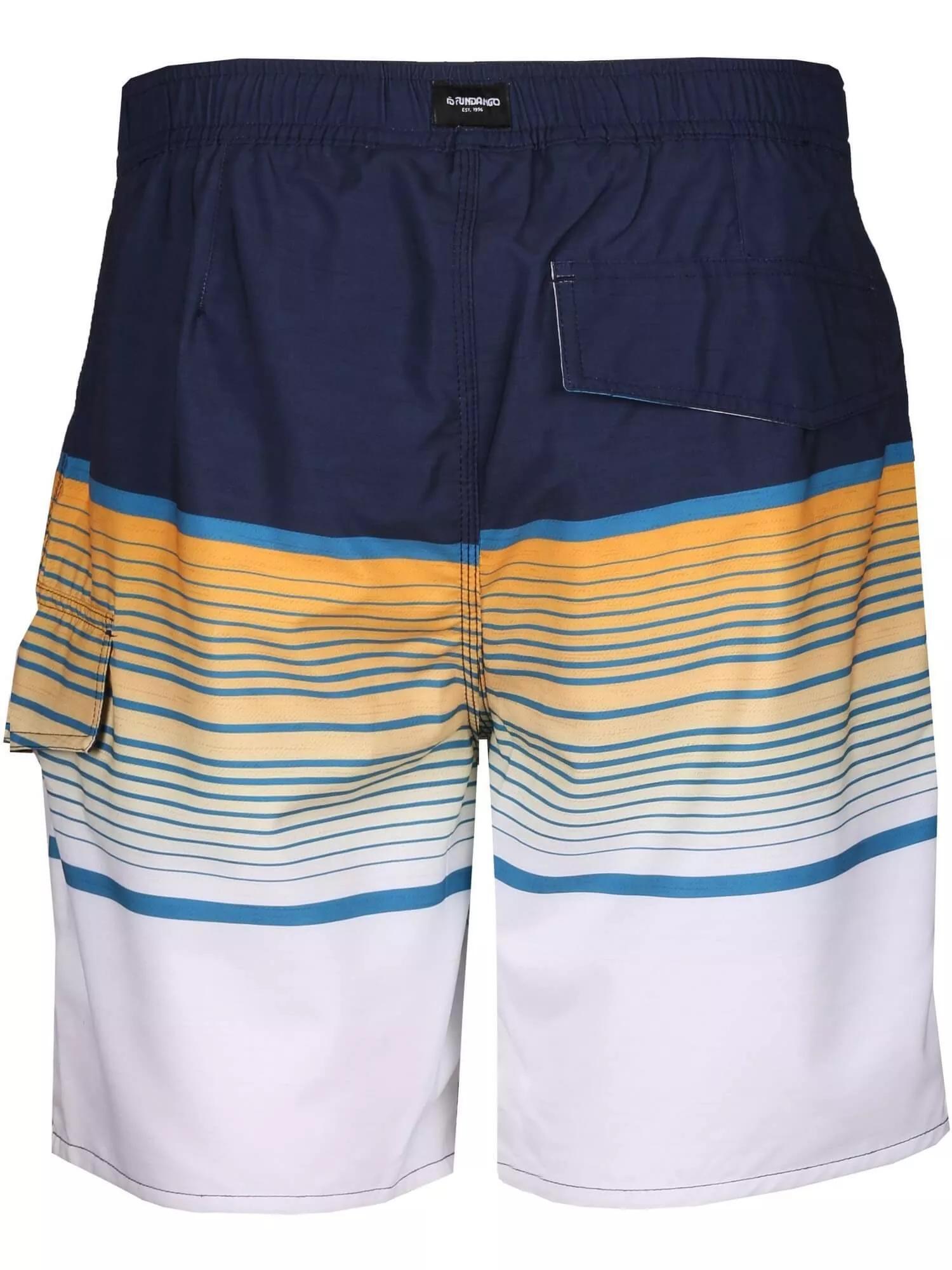 Strandshorts Salimu Boardshort Herren - gelb 6/7