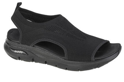 Sandalias Mujer Skechers Arch Fit Negro