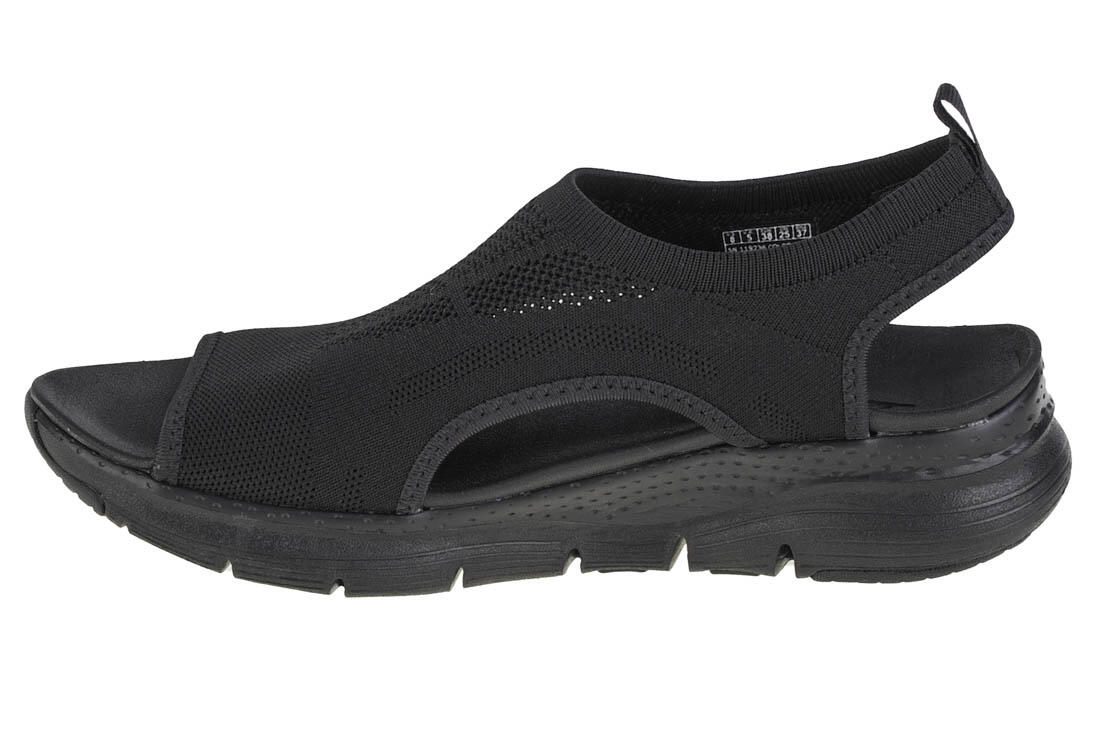 Sandalias Mujer Skechers Arch Fit Negro 2/5