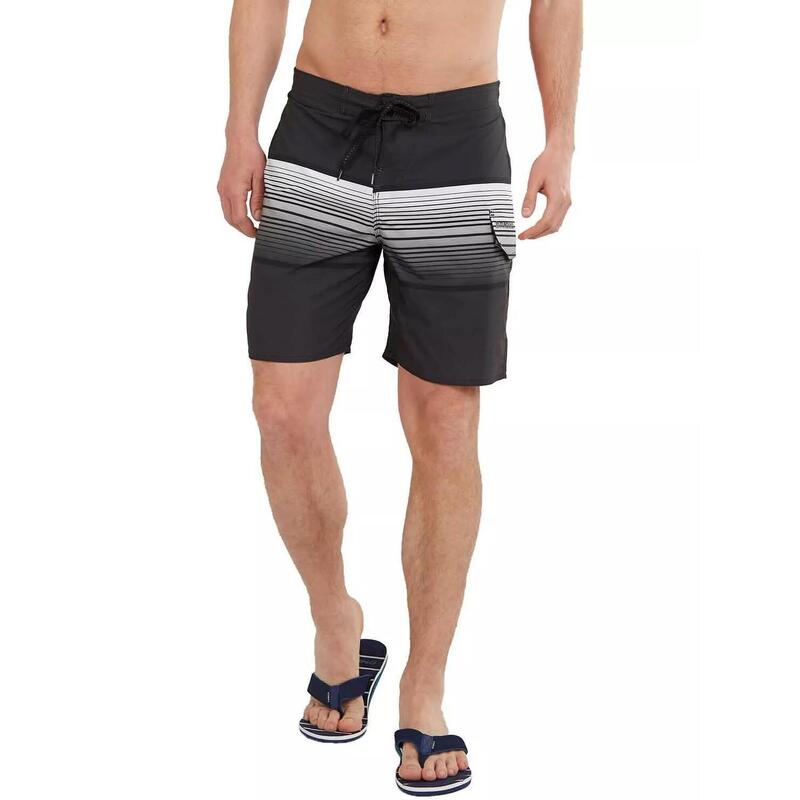 Strandshorts Salimu Boardshort Herren - Schwarz