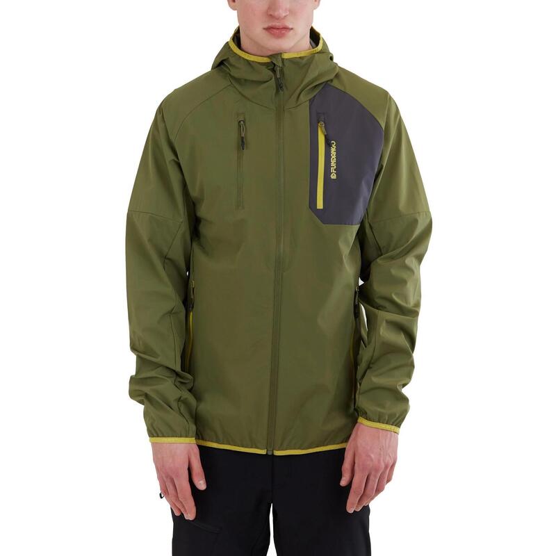 Jacheta softshell Alloy Hooded Softshell - oliv barbati