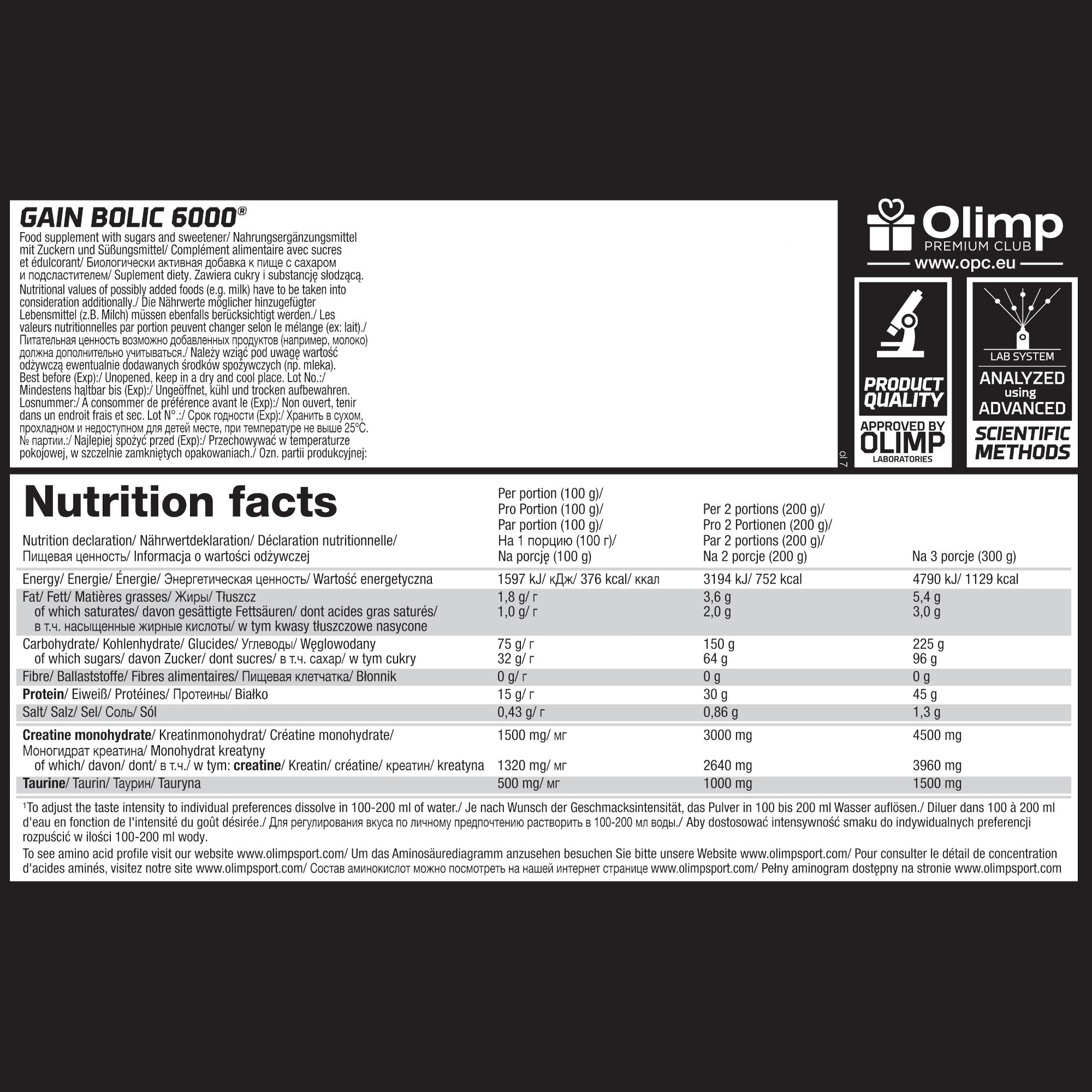 GAIN BOLIC 6000 (3.5KG) 4/4