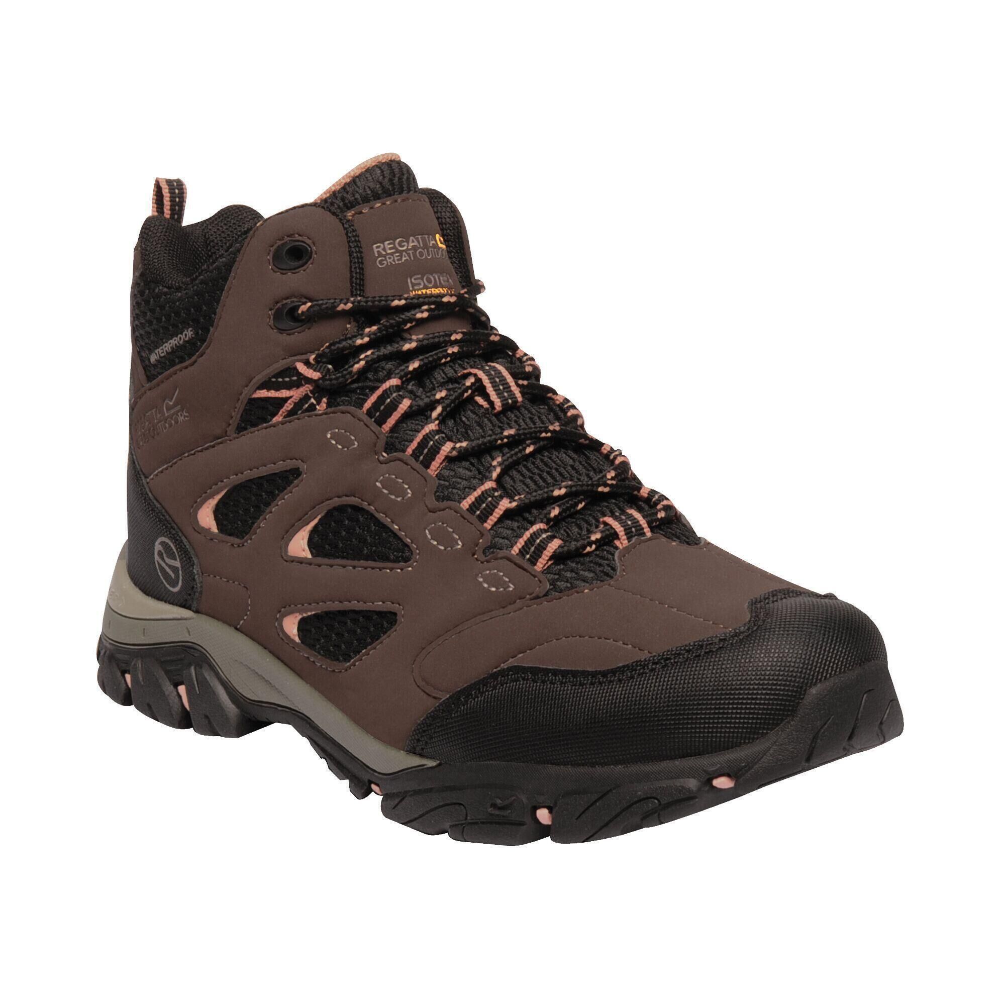 REGATTA Lady Holcombe IEP Mid Women's Hiking Boots - Chestnut Brown