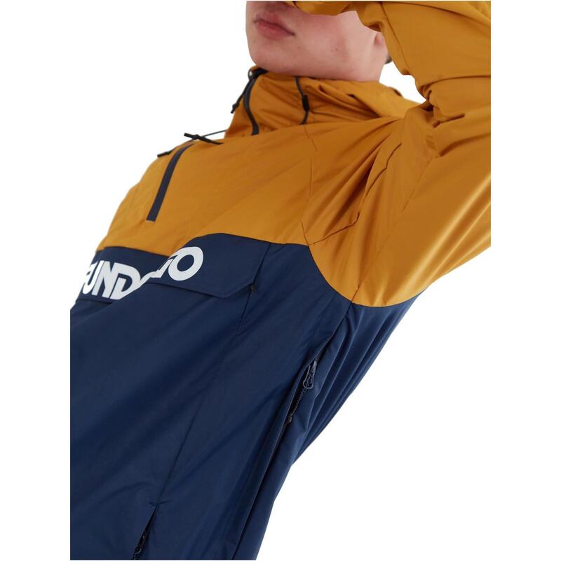 Regenmantel Salmo Logo Anorak Herren - gelb