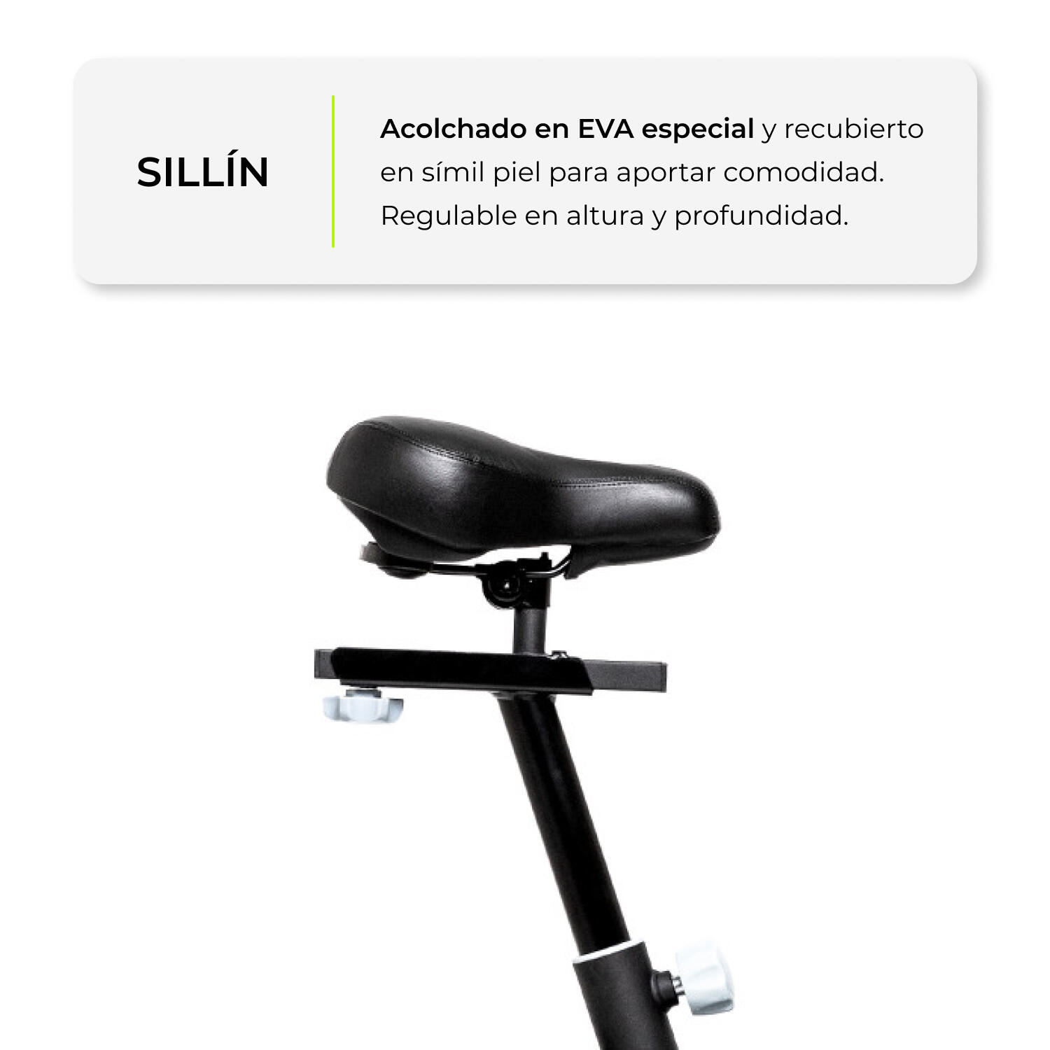 Smart Exercise Bike connettività Bluetooth, 12 programmi volante a incerciamento 6/7