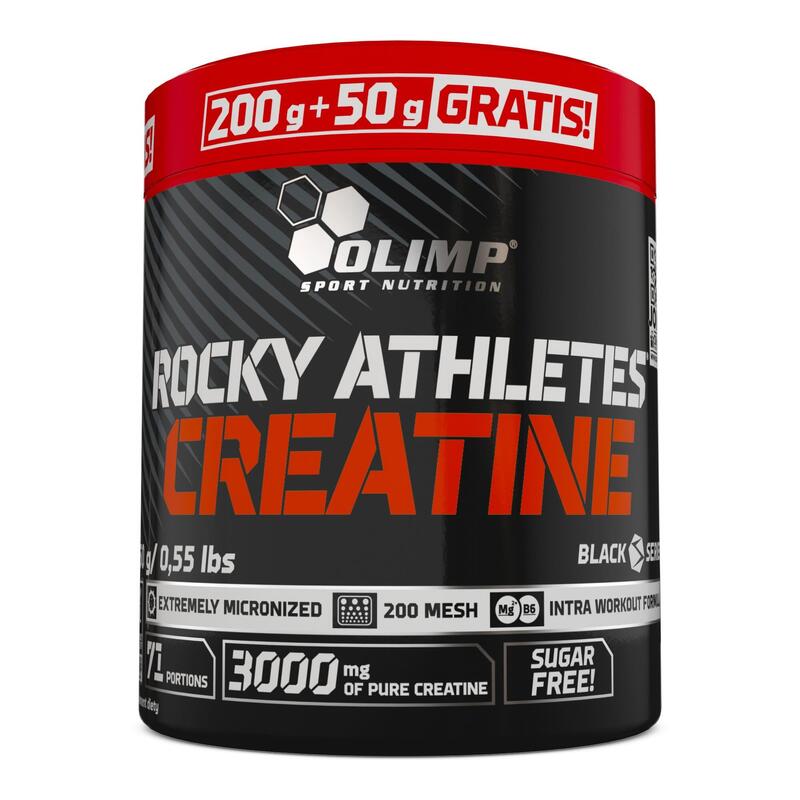 Kreatyna Olimp Rocky Athletes® Creatine - 250 g bezsmakowy
