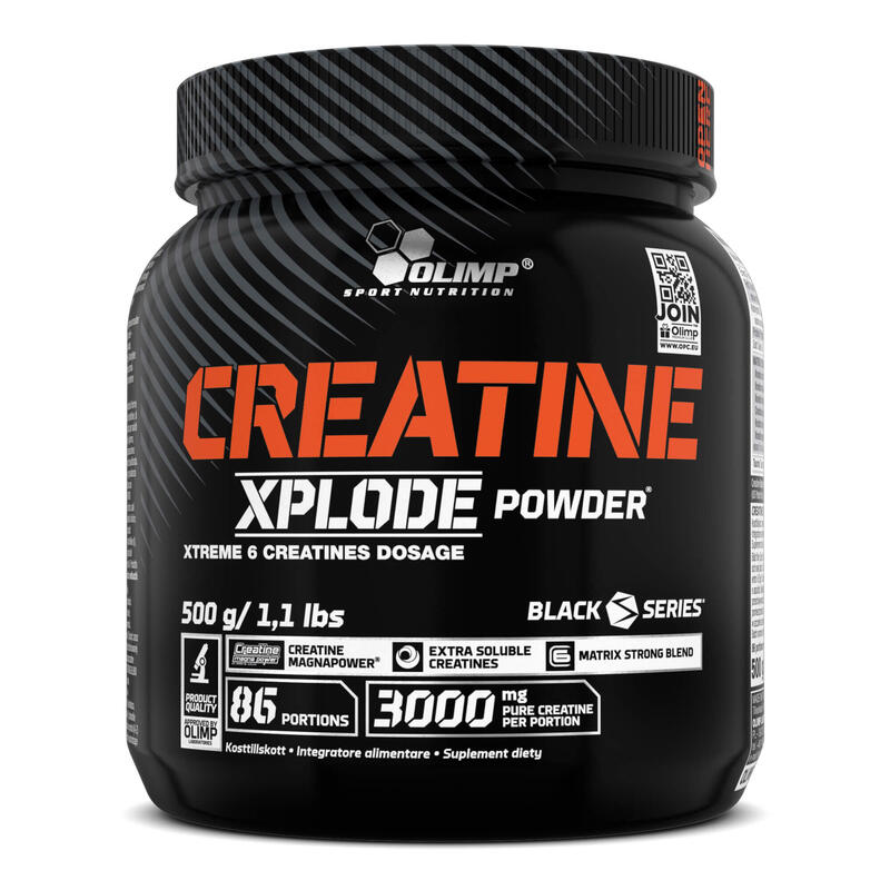 Kreatyna Olimp Creatine Xplode Powder - 500 g Pomarańcza