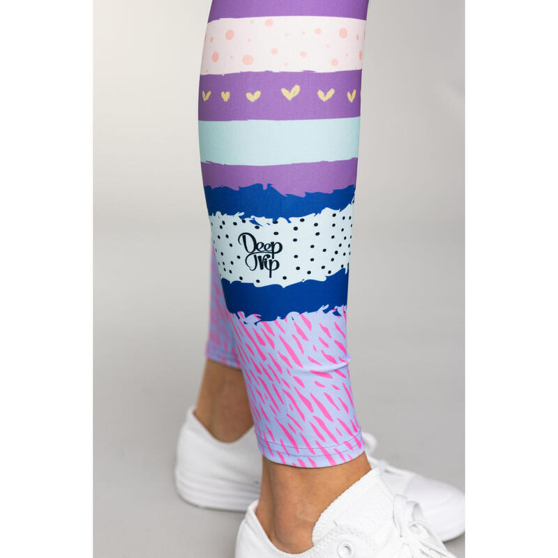 Legginsy sportowe damskie DEEP TRIP Lolipop