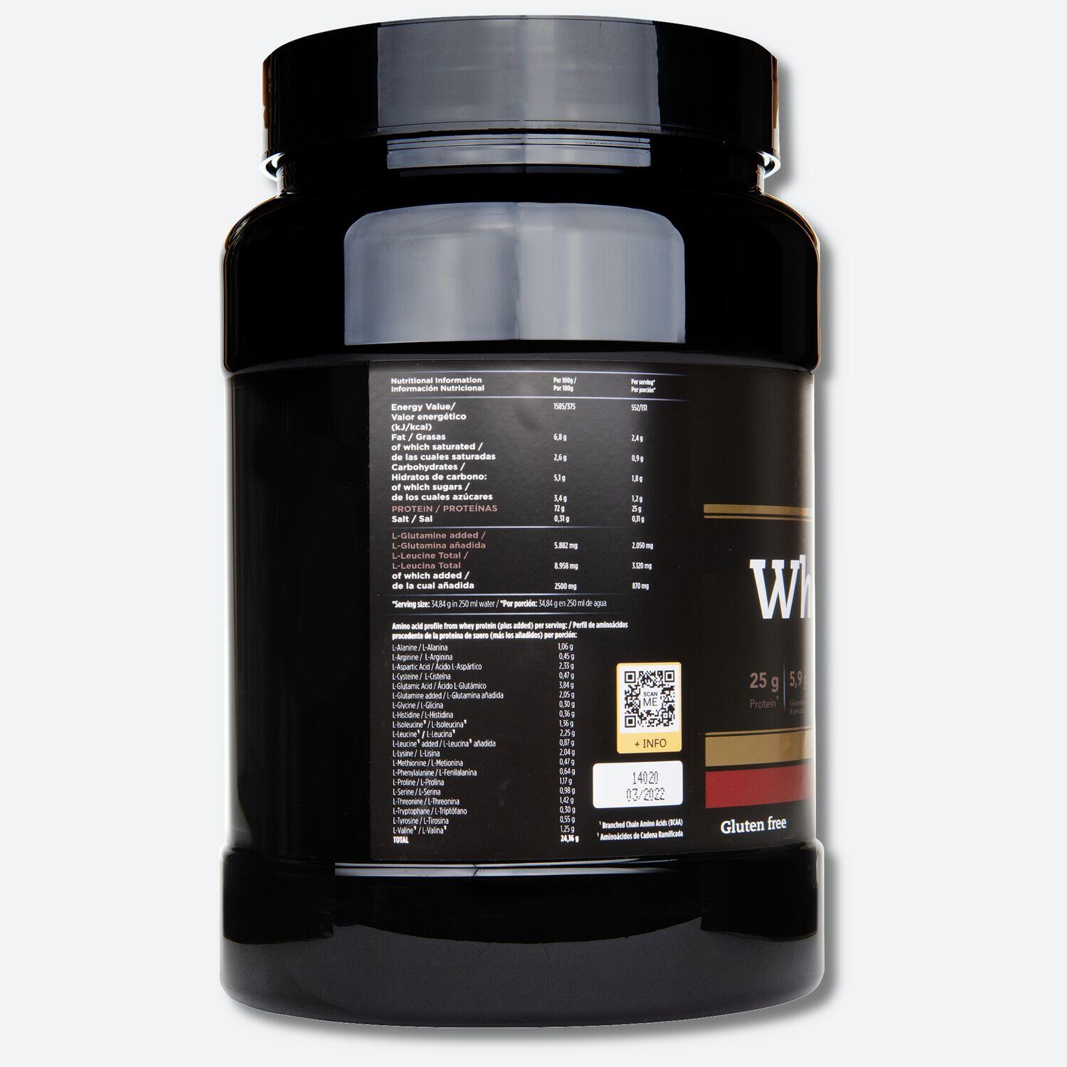 Bote de concentrado de suero ‘Whey PROtein+‘ de 871 g Chocolate 2/5