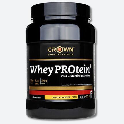 Bote de concentrado de suero ‘Whey PROtein+‘ de 848 g Wafer cookies