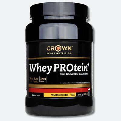 Bote de concentrado de suero ‘Whey PROtein+‘ de 848 g Wafer cookies