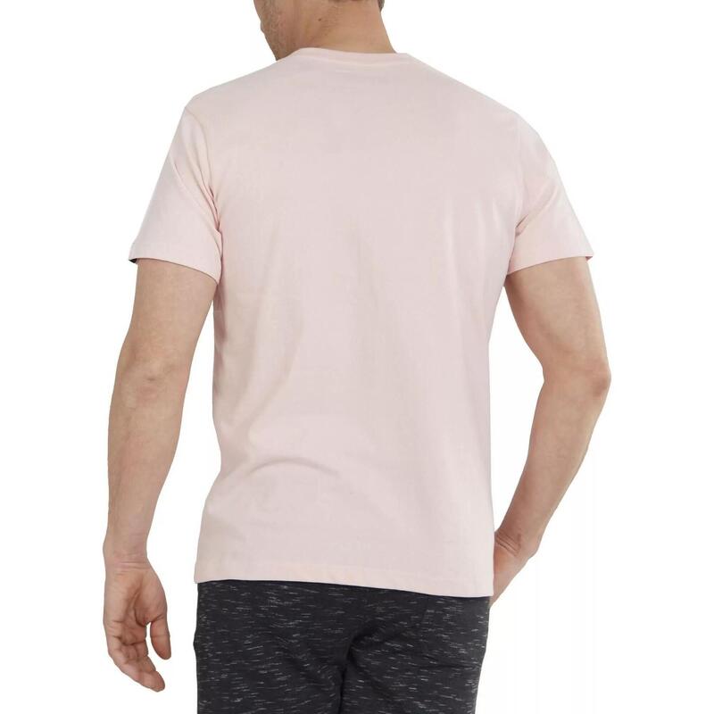 Basic T Logo-6 T-shirt z krótkim rękawem - różowy