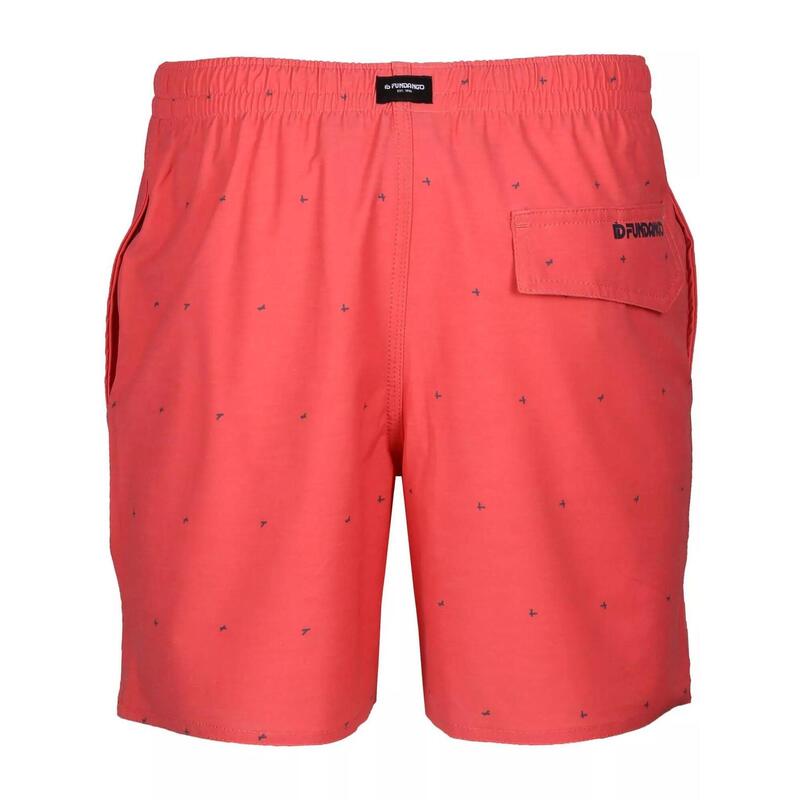 Badehose Bono Print Boardshort Herren - rosa