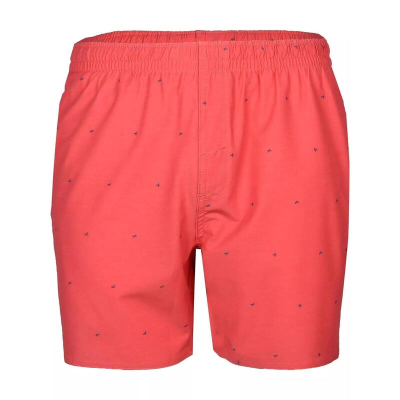 Badehose Bono Print Boardshort Herren - rosa