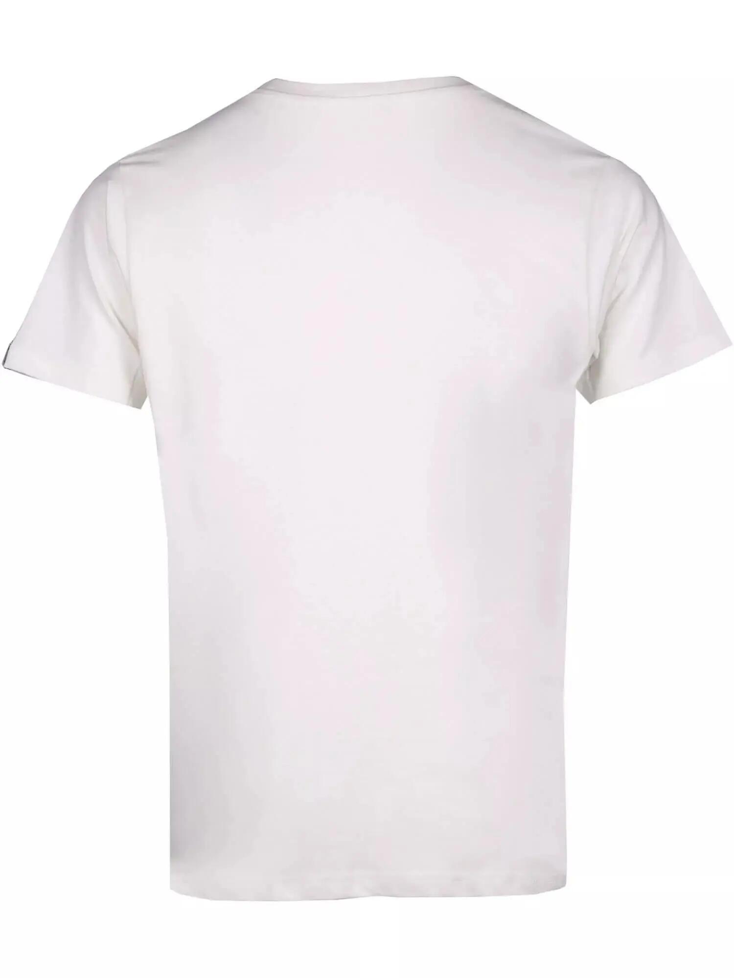 Tricou FUNDANGO Basic T Logo-8 T-shirt, Alb, Barbati 6/7