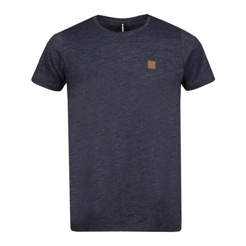 Jaggy Structured T-Shirt koszulka z krótkim rękawem - czarny