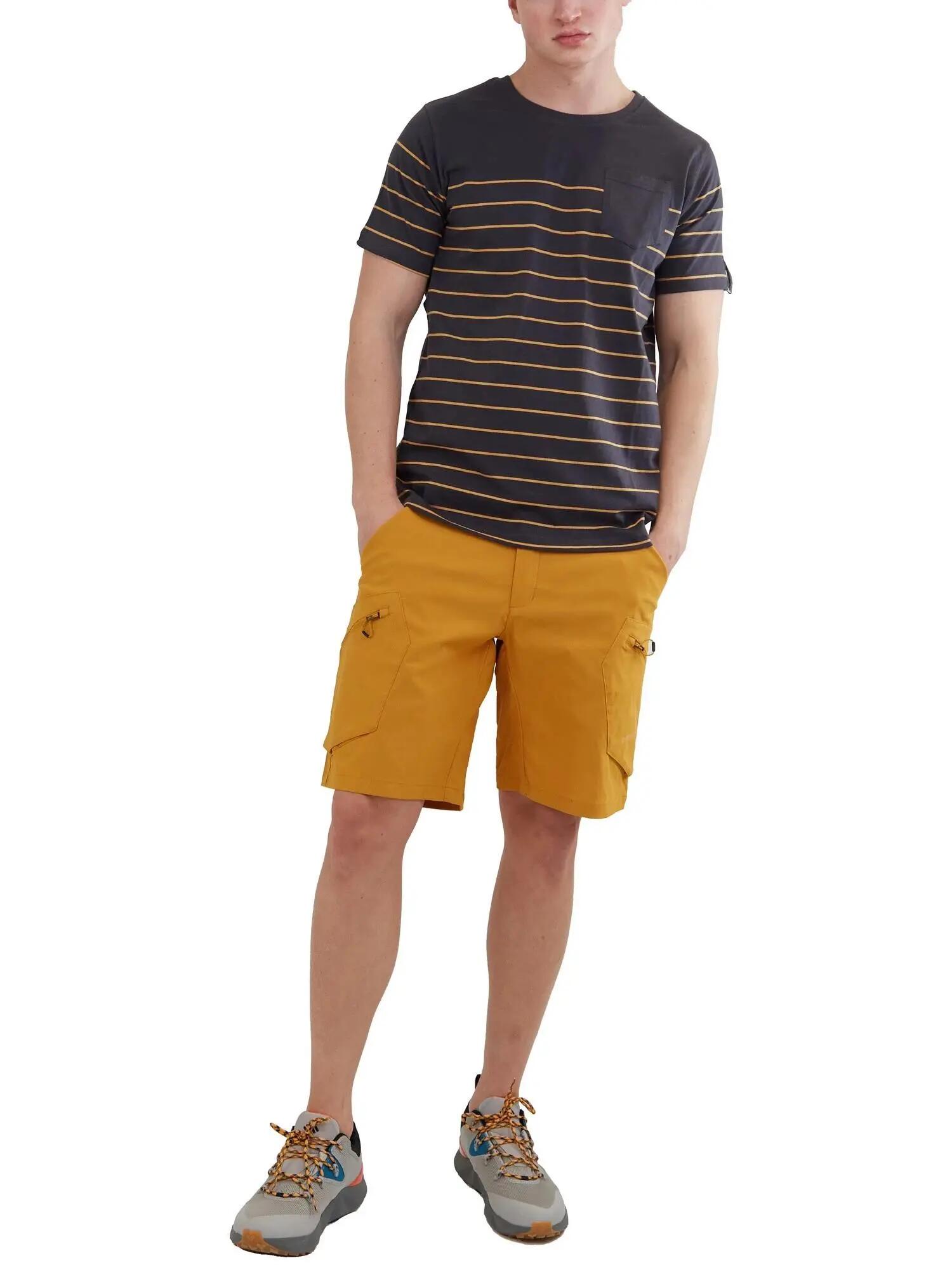 T-shirt męski Fundango Jaggy Pocket z krótkim rękawem 3/6