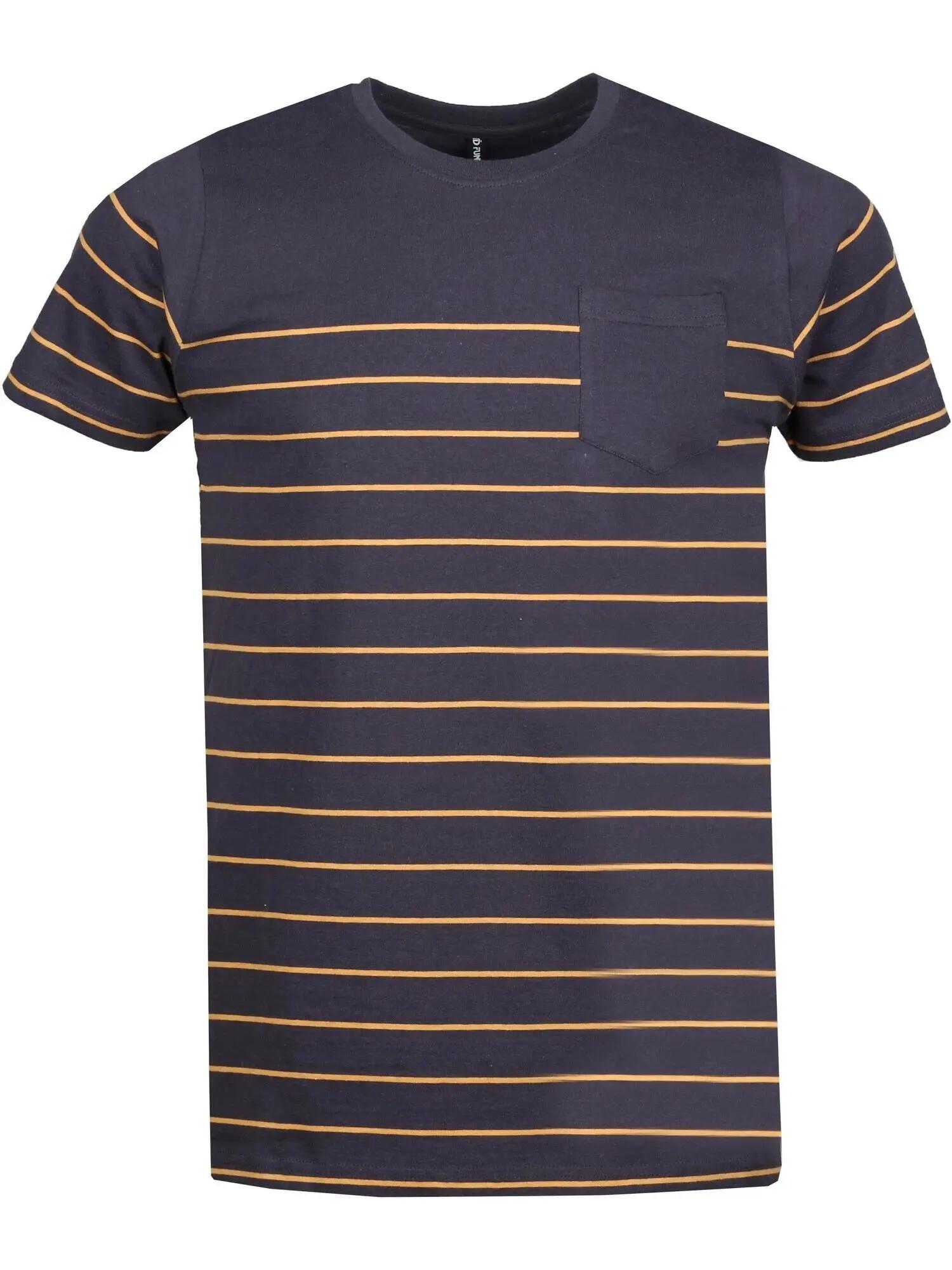 T-shirt męski Fundango Jaggy Pocket z krótkim rękawem 4/6