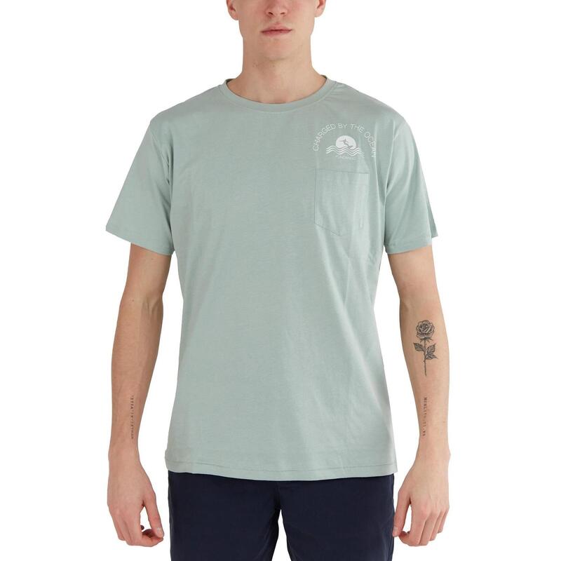 T-shirt z krótkim rękawem Talmer Pocket - zielony