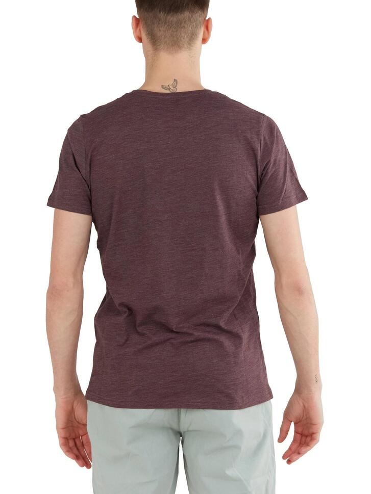 T-shirt męski Fundango Jaggy Strukturyzowany krótki rękaw