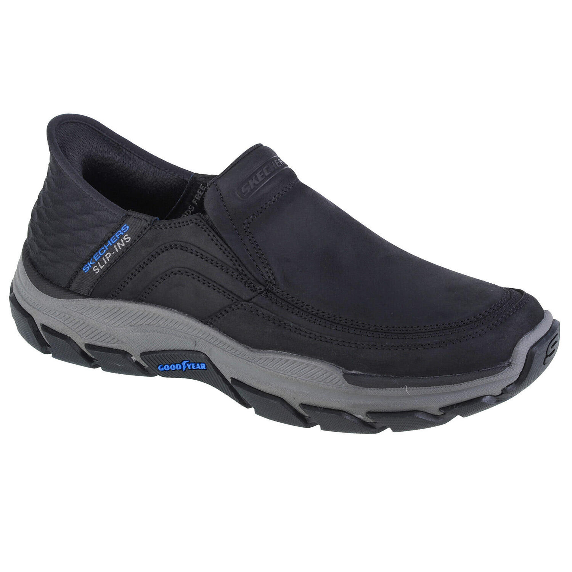 Skechers - Sneakers Pour Hommes Skechers Slip-ins Respected - Elgin - Chaussures Bateau - Noir - 43 - Decathlon