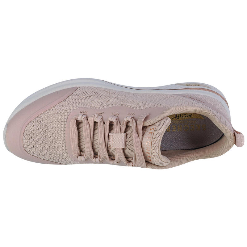Zapatillas mujer Skechers Arch Fit S-miles Sonrisas Beis
