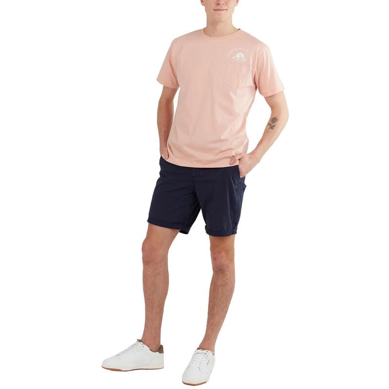 Talmer Pocket T-shirt z krótkim rękawem - różowy