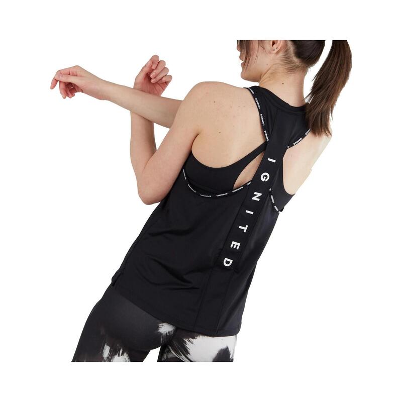 Tricou de sport fara maneci Kaguya Top femei