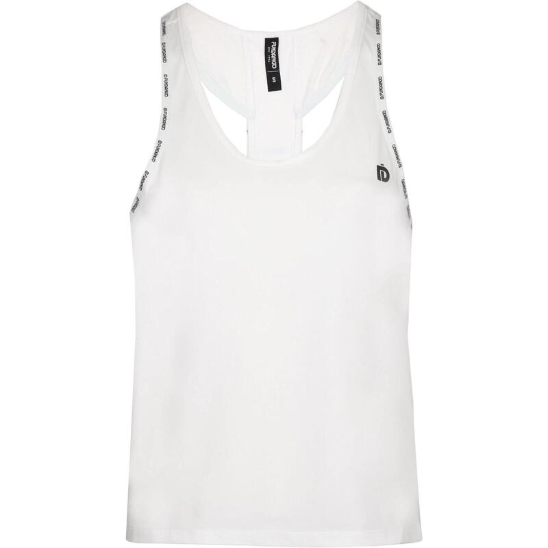 Kaguya Top női ujjatlan sport póló - fehér