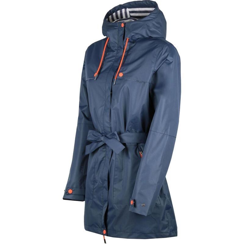 Regenmantel Regina Waterproof Trench Jacket Damen - dunkelblau