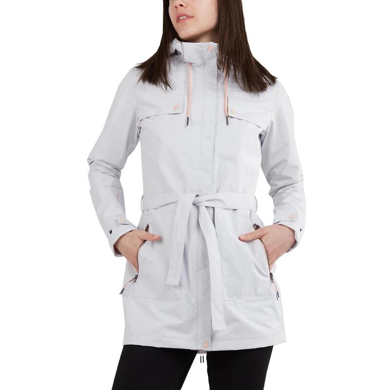 Regenmantel Regina Waterproof Trench Jacket Damen - weiß
