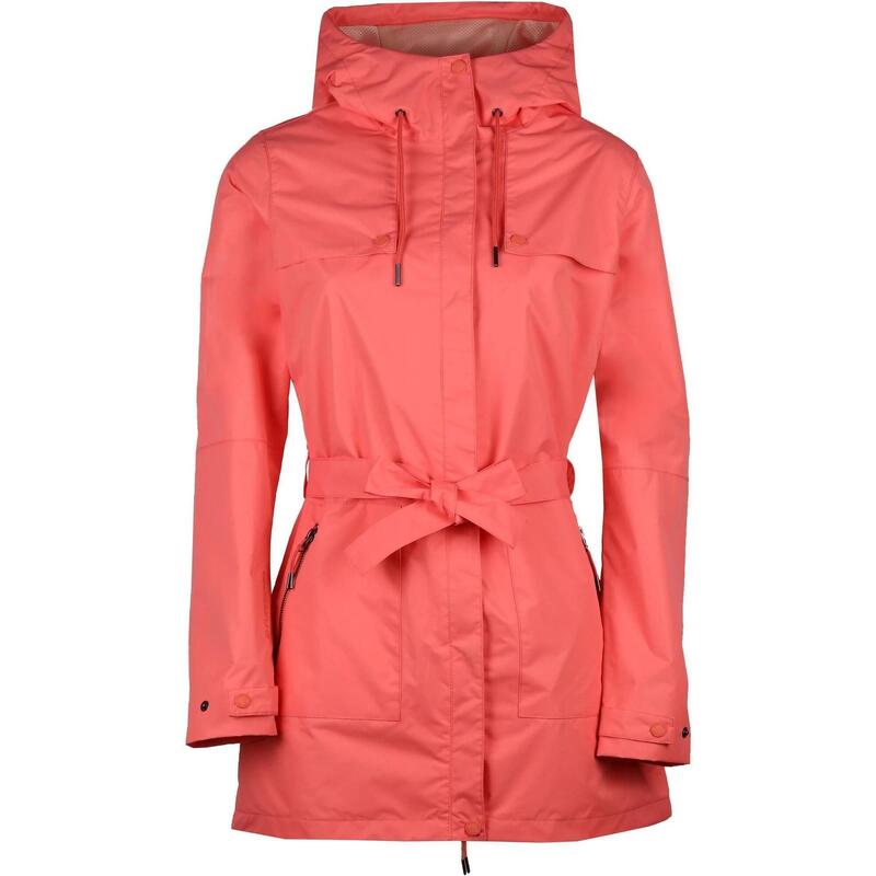 Regenmantel Regina Waterproof Trench Jacket Damen - orange