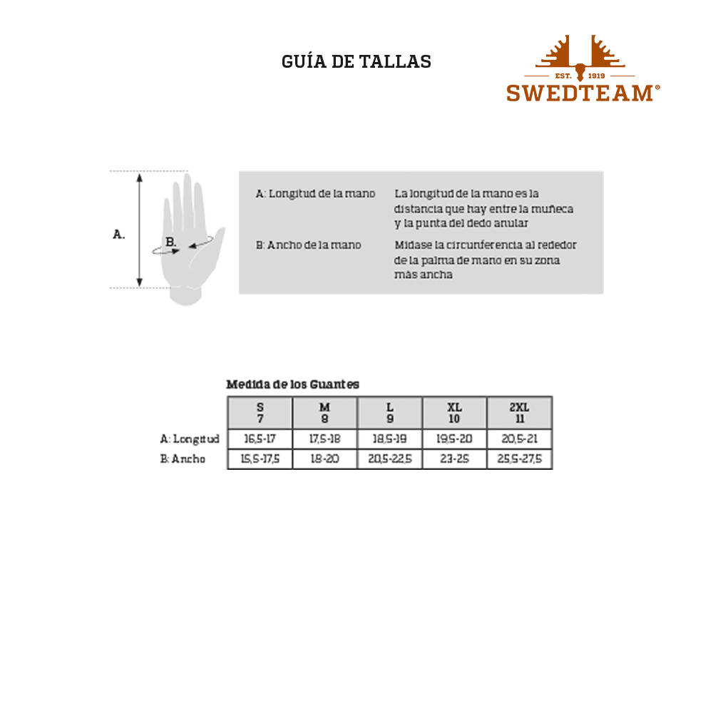 Luvas Swedteam Ridge Dry 4/4