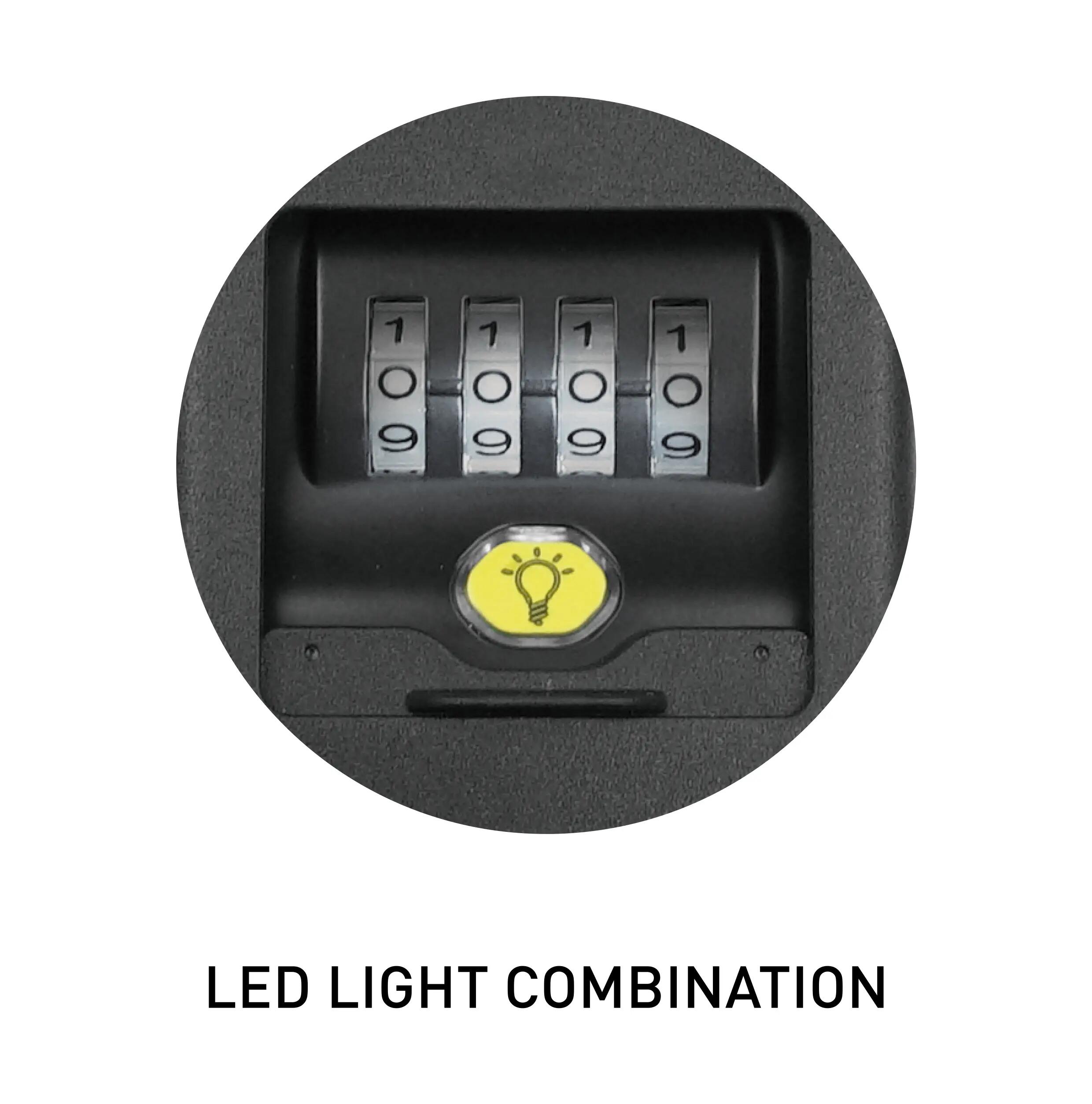 Kłódka na klucze Surf Logic Led Light szyfr 5/6