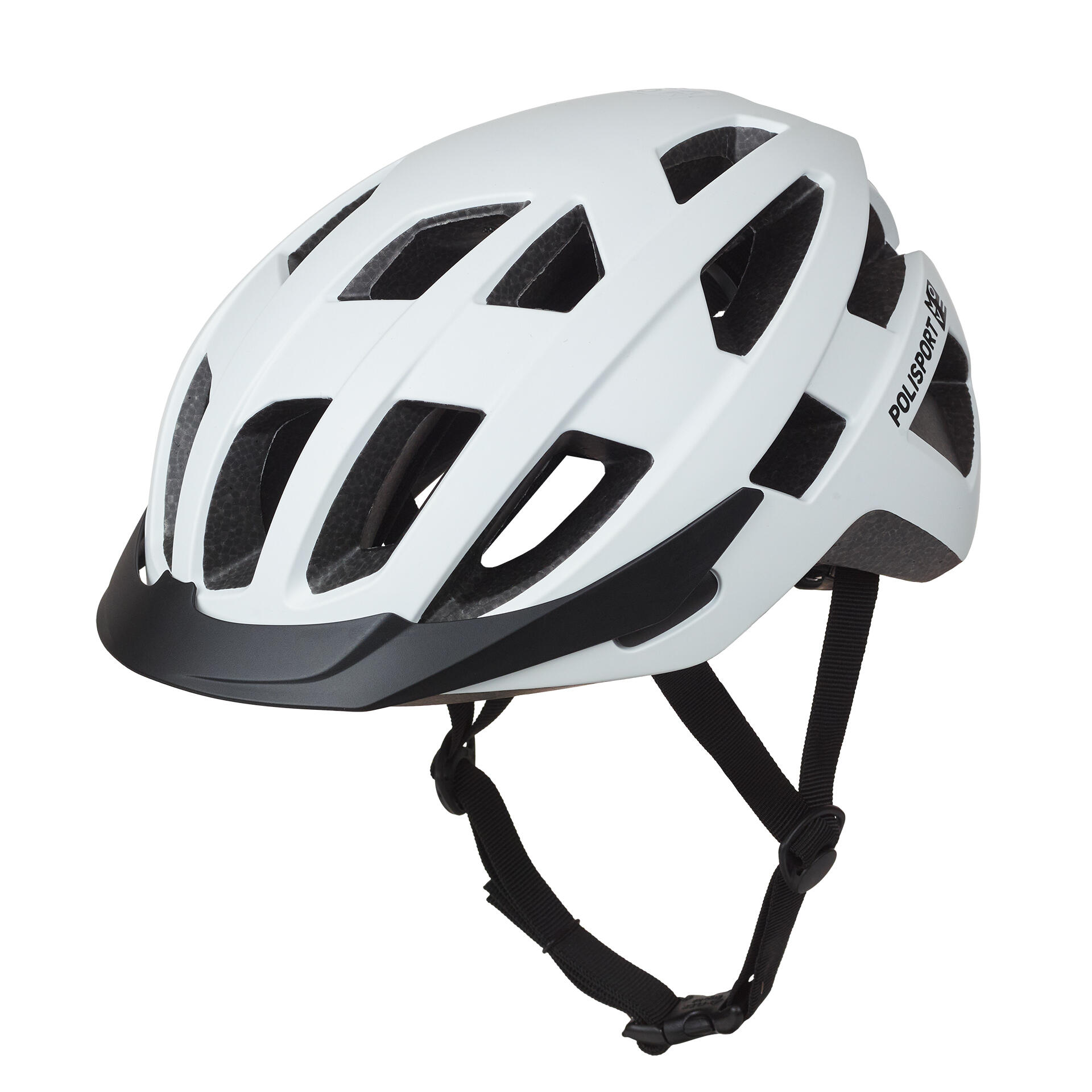 POLISPORT CITY MOVE Urbaner Fahrradhelm Grau Matt