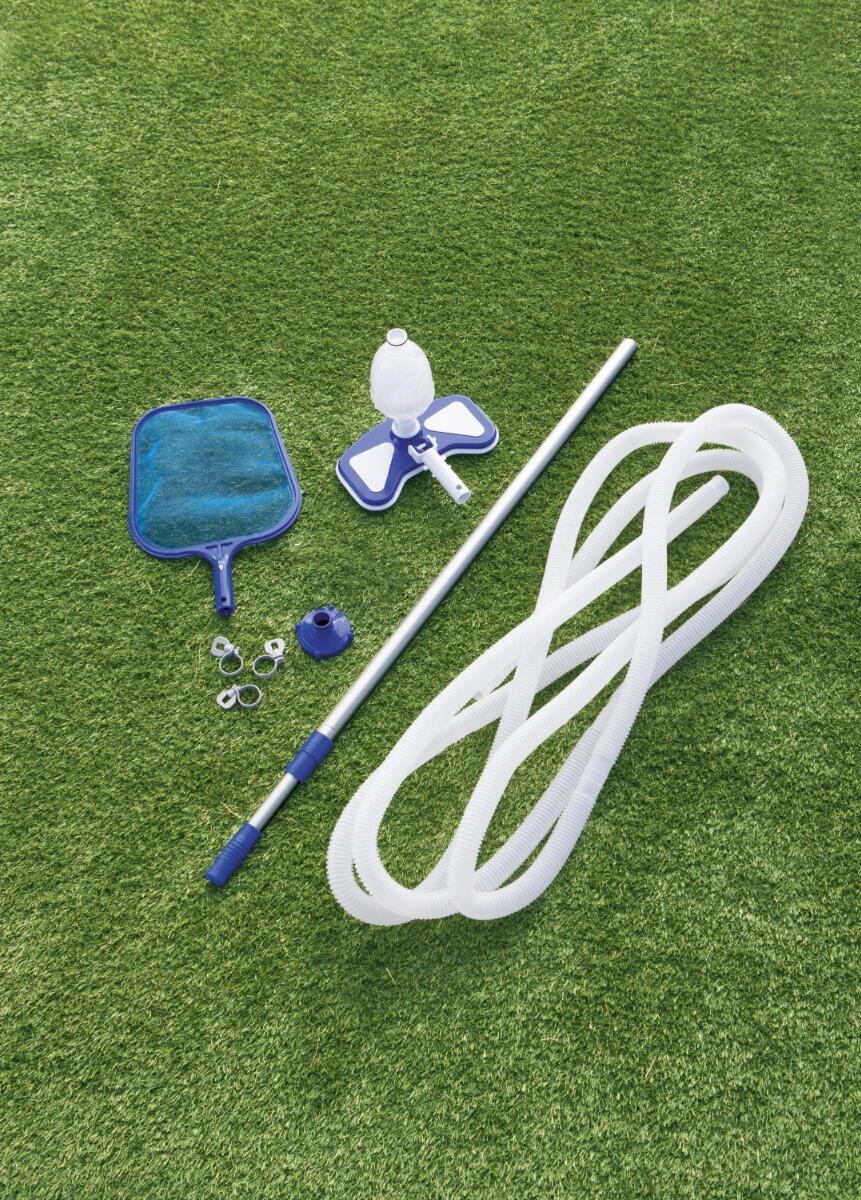 Kit Manutenzione Piscina nuoto, Bianco 4/7
