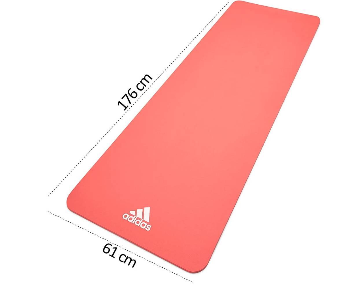 Adidas yoga shop mat flash red