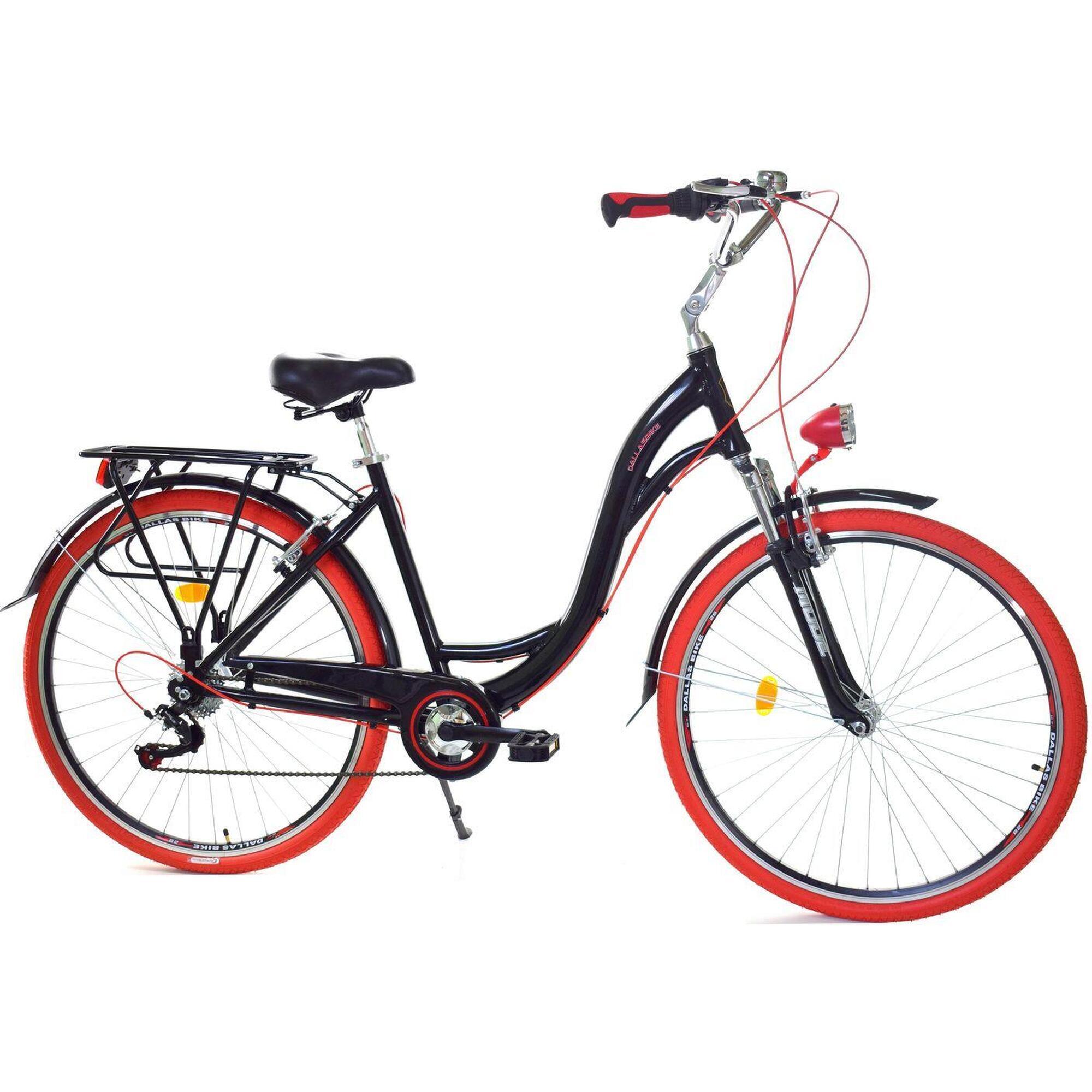 Rower Miejski Dallas Bike City Alu 28