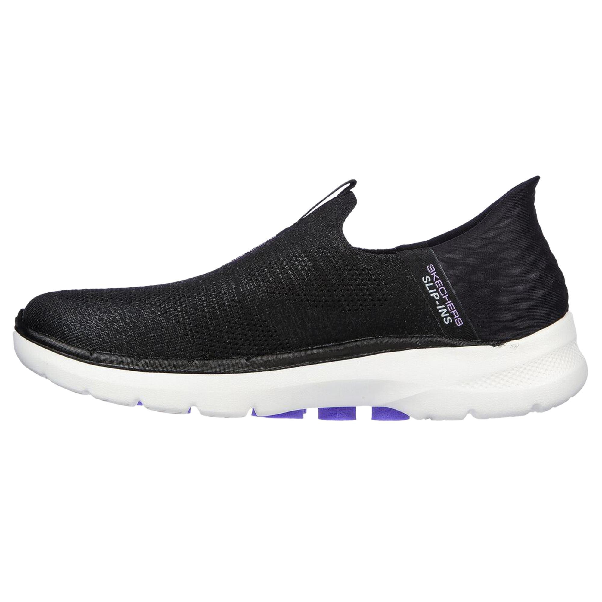 Zapatillas Deportivas Caminar para Mujer Skechers 124569_BKLV Negras Slip-Ins 5/5